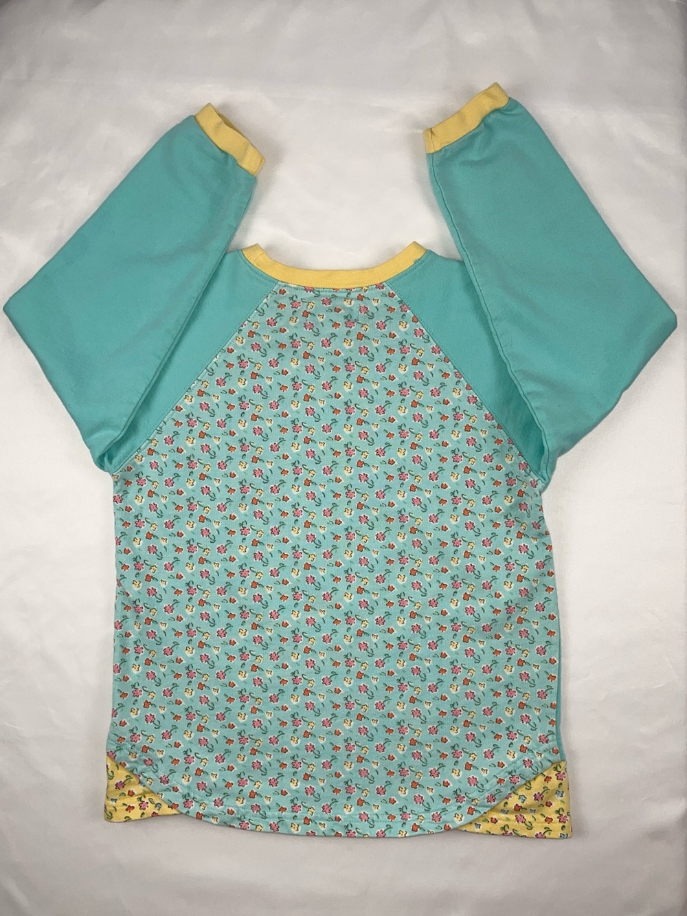 Gymboree 1998 Vintage Floral Embroidered Spring Is In The Air Sweatshirt, XL 5-6 - Picture 4 of 16